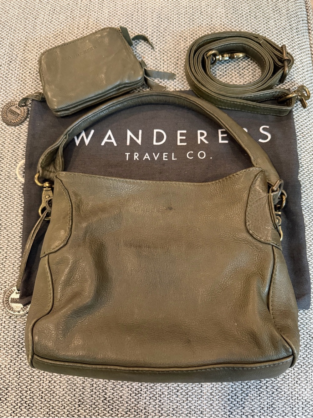 Wanderers Olive Crossbody Set